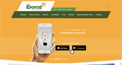 Desktop Screenshot of everesttransportes.com.br